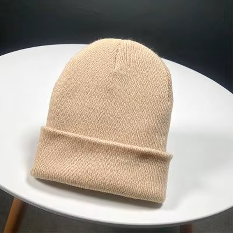 Winter Hats for Women Men Beanies Knitted Solid Cute Hat Girls Autumn Female Beanie Caps Warmer Bonnet Ladies Casual Cap